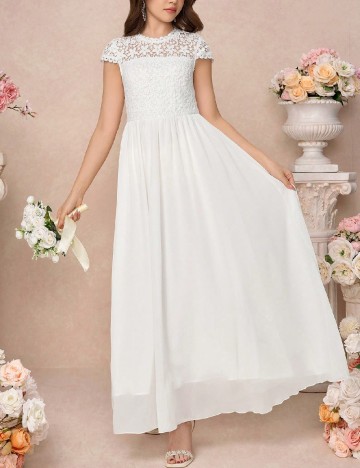 Rochie Shein Kids, alb