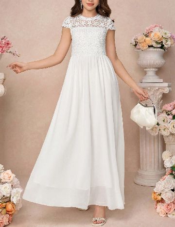 Rochie Shein Kids, alb