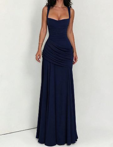 Rochie lunga SHEIN, bleumarin
