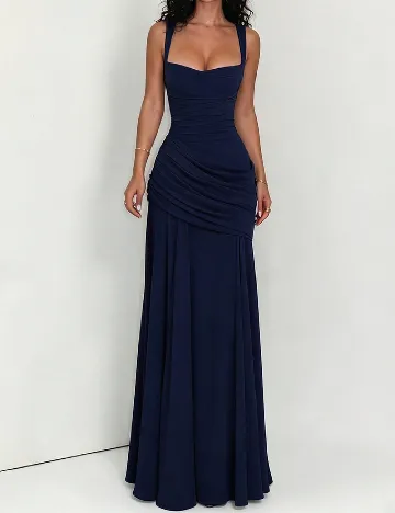 Rochie lunga SHEIN, bleumarin