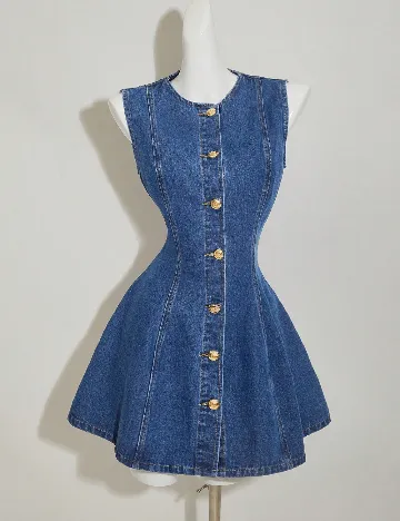 Rochie scurta SHEIN, albastru