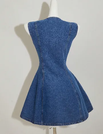 Rochie scurta SHEIN, albastru