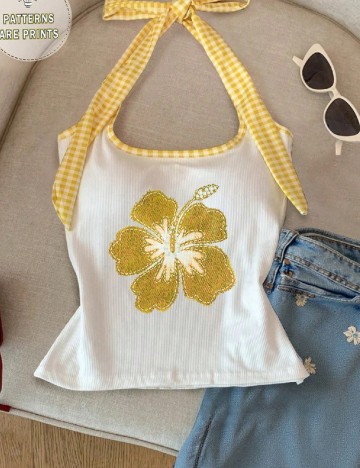 Top SHEIN, alb
