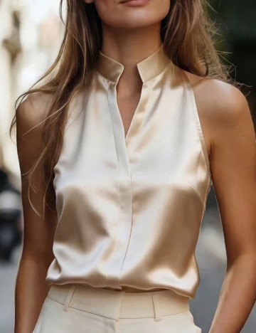 Top SHEIN, crem