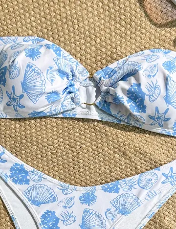 Costum de baie SHEIN, albastru