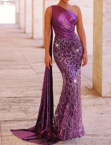 Rochie lunga SHEIN, mov