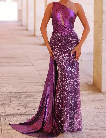 Rochie lunga SHEIN, mov
