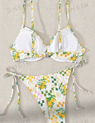 Costum de baie SHEIN, mix culori