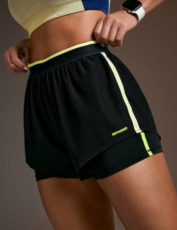 Pantaloni scurti SHEIN, negru