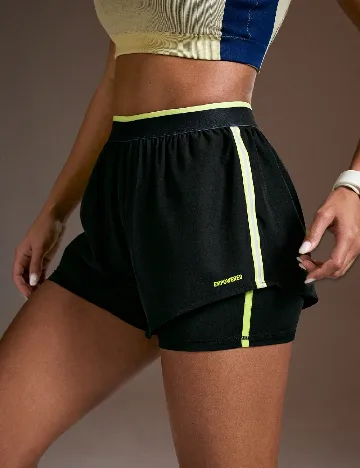 Pantaloni scurti SHEIN, negru