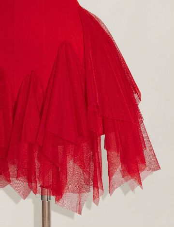 Rochie scurta SHEIN, rosu