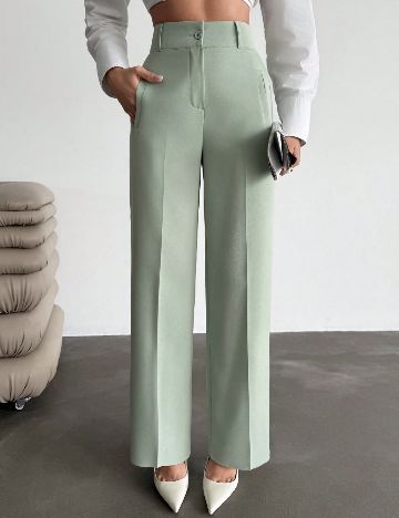 Pantaloni SHEIN, verde