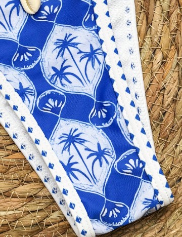 Costum de baie SHEIN, albastru