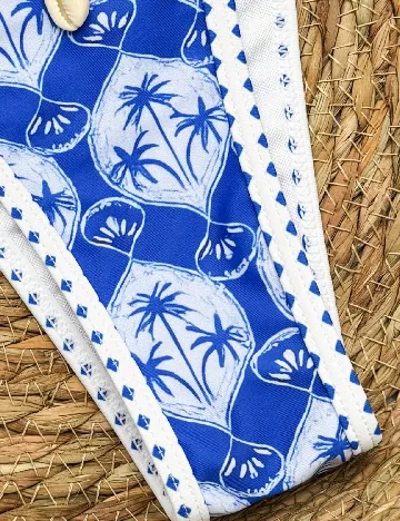 Costum de baie SHEIN, albastru