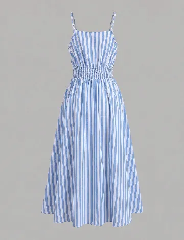 Rochie lunga SHEIN, albastru