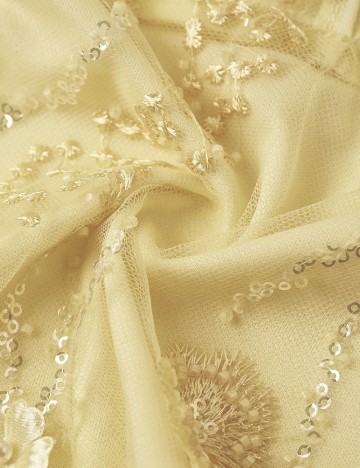 Top SHEIN, galben