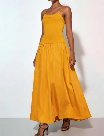 Rochie lunga SHEIN, portocaliu