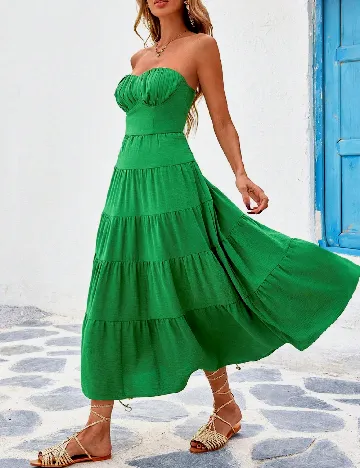 Rochie medie SHEIN, verde