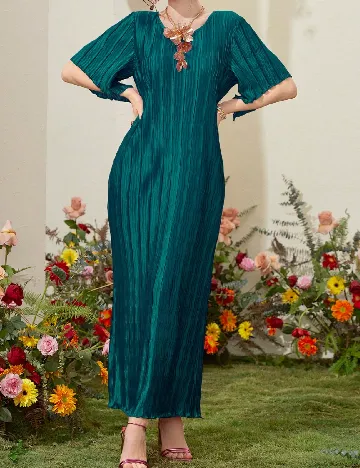 Rochie lunga SHEIN, turcoaz