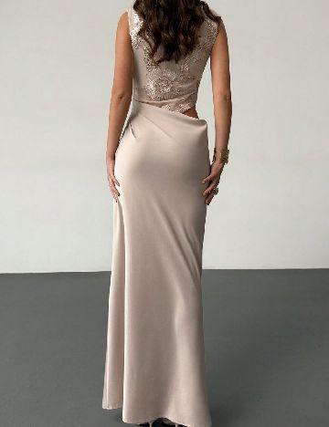 Rochie lunga SHEIN, bej
