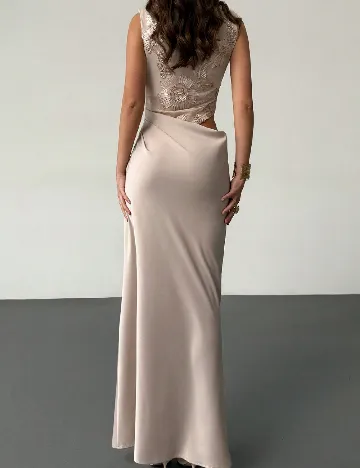 Rochie lunga SHEIN, bej