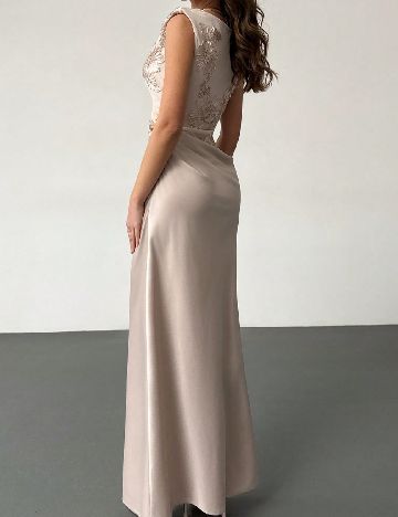 Rochie lunga SHEIN, bej