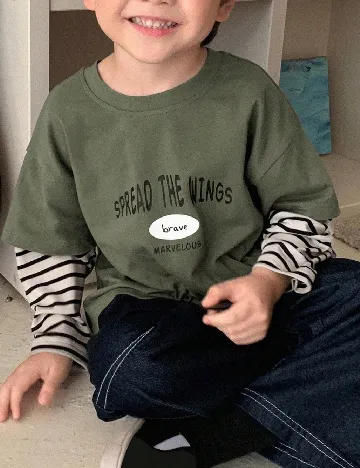 Bluza Dazy Kids, verde