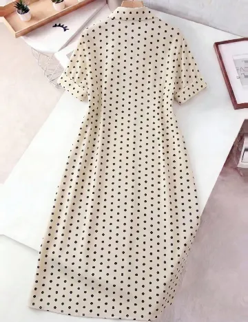 Rochie lunga SHEIN, crem