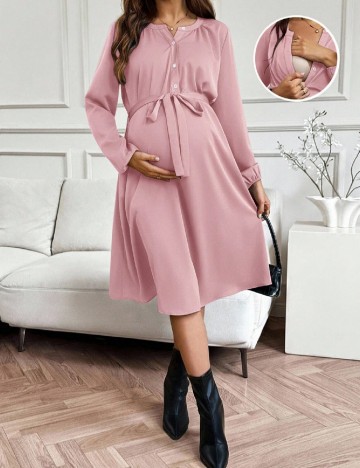 Rochie medie SHEIN Maternity, roz