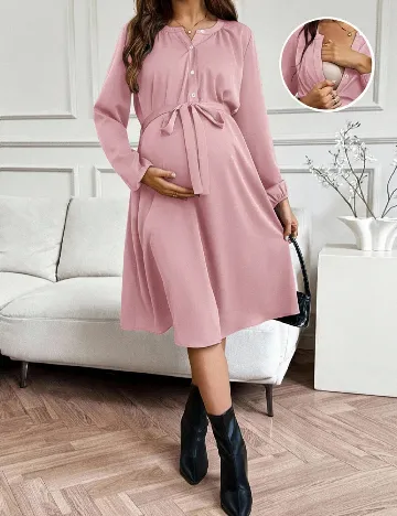 Rochie medie SHEIN Maternity, roz
