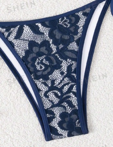 Costum de baie SHEIN, bleumarin