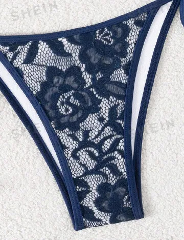 Costum de baie SHEIN, bleumarin