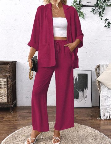 Compleu SHEIN, magenta