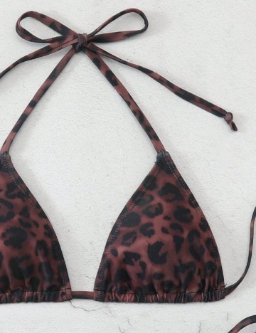Costum de baie SHEIN, animal print