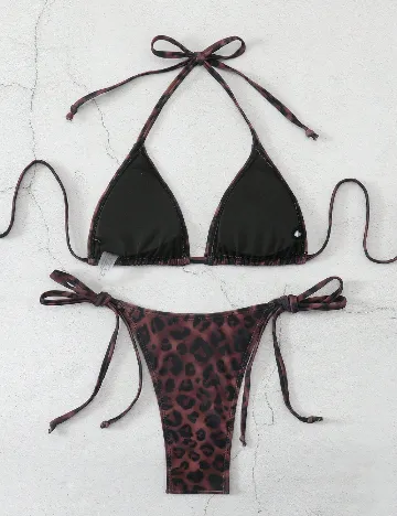 Costum de baie SHEIN, animal print