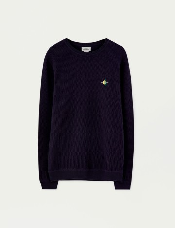 Bluza Pull&Bear, bleumarin