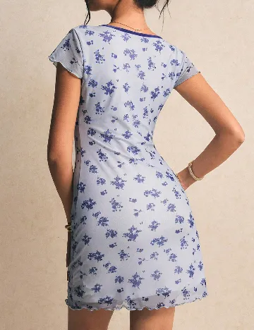 Rochie scurta SHEIN, albastru