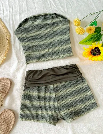 Compleu Shein Kids, verde