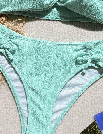 Costum de baie Shein Kids, turcoaz