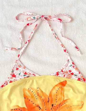 Top Shein Kids, galben
