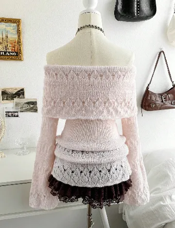 Bluza SHEIN, roz pal