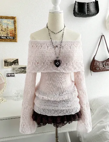 Bluza SHEIN, roz pal