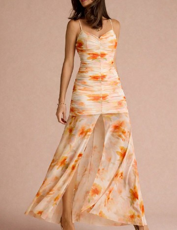 Rochie lunga SHEIN, floral print