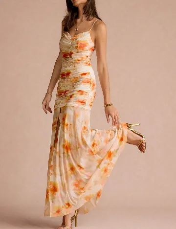 Rochie lunga SHEIN, floral print