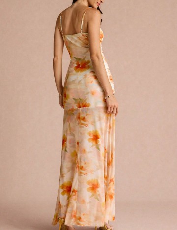 Rochie lunga SHEIN, floral print