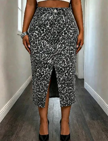 Fusta SHEIN, animal print