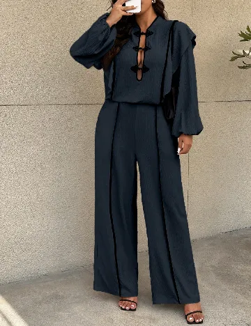 Compleu SHEIN CURVE, bleumarin