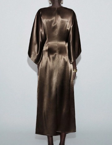 Rochie medie SHEIN, maro