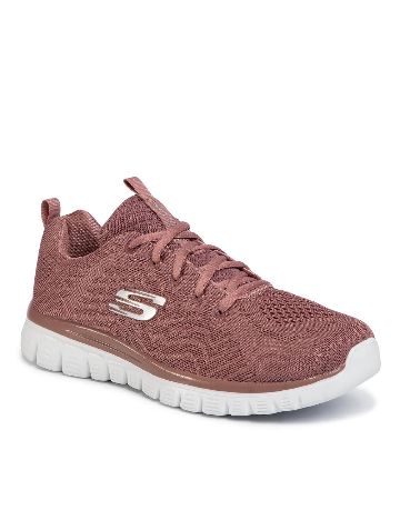 Adidasi SKECHERS, roz pudra
