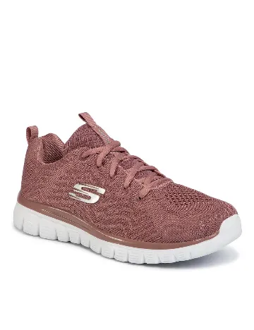 Adidasi SKECHERS, roz pudra